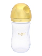 Бутылочка для кормления с наклейками «Корона» от 0 мес., 250 мл., цвет золотой, M&B 10474404