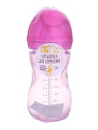 Бутылочка для кормления с наклейками Juicy от 0 мес., 250 мл., фиолетовая, M&B - Фото 11
