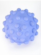 Игрушка пищащая для собак "Пупырчатый мяч", 6,5 см, фиолетовый - фото 809303453