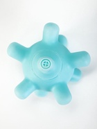 Игрушка пищащая для собак "Вирусный мяч", 6,5 см, голубой - фото 809303459