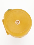 Игрушка для собак Orange, 13 см, пищащая, латекс, жёлтая - Фото 4