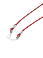 Шнурок для очков на шею, 70 см, силиконовый, красный - Фото 6