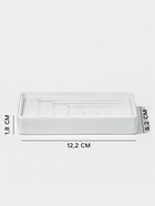 Набор для ванной SAVANNA, 3 предмета, дозатор для мыла, стакан, мыльница - Фото 3