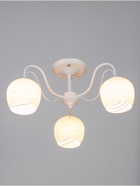 Люстра "Лиана" 3хЕ27 40Вт белый 55х55х36 см BayerLux - фото 33803218