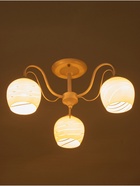 Люстра "Лиана" 3хЕ27 40Вт белый 55х55х36 см BayerLux - фото 33803219