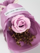 Букет из мыльных лепестков для ванны «Роза подарочная в коробке», фиолетовый, 8.6×8.6×18.5 см - Фото 4