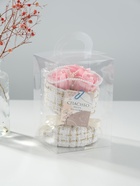 Букет из мыльных лепестков для ванны «Три розы с открыткой в коробке», подарочный, розовый, 10.6×10.6×17 см - Фото 5