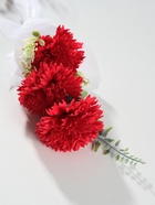 Букет из мыльных лепестков для ванны «Три гвоздики на подиуме», подарочный, красный, 8×8×25 см - Фото 3