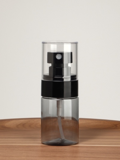 Бутылочка для хранения, с распылителем, 30 мл, чёрная