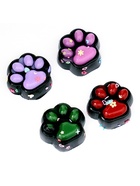 Сквиш антистресс - игрушка «Чёрные лапки», с блёстками, 4 шт. - Фото 2