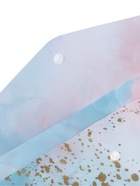 Папка-конверт на кнопке формат А4 180мкр блестящая МИКС Мрамор с золотом (штрихкод на штуке) 10843 - Фото 8