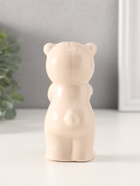 Фигурка керамика «Медвежонок с бантом», 3×5.5×10.8 см, МИКС - Фото 4