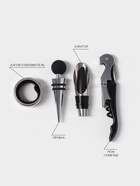 Набор для вина Magisto Cork, 4 предмета: штопор, пробка, аэратор, каплеулавливатель, с держателем для бутылки - Фото 2