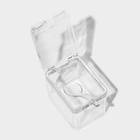 Набор ёмкостей для специй на подставке Magistro Glace, 8 предметов: контейнер 200 мл 4 шт., ложка 4 шт., акрил, прозрачный - Фото 8