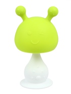 Прорезыватель силиконовый с погремушкой «Грибочек», зеленый, Крошка Я - Фото 3