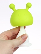 Прорезыватель силиконовый с погремушкой «Грибочек», зеленый, Крошка Я - Фото 8