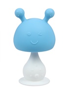 Прорезыватель силиконовый с погремушкой Крошка Я «Грибочек», голубой - Фото 3