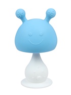 Прорезыватель силиконовый с погремушкой Крошка Я «Грибочек», голубой - Фото 5