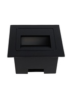 Встраиваемый светильник для лестницы, IP65, 3 Вт, 4000К, 68×68 мм, квадратный, чёрный, свечение нейтральное белое - Фото 4