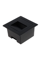 Встраиваемый светильник для лестницы, IP65, 3 Вт, 4000К, 68×68 мм, квадратный, чёрный, свечение нейтральное белое - Фото 6