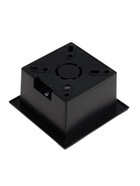 Встраиваемый светильник для лестницы, IP65, 3 Вт, 4000К, 68×68 мм, квадратный, чёрный, свечение нейтральное белое - Фото 8