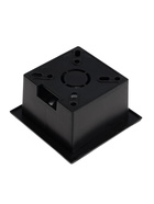 Встраиваемый светильник для лестницы, IP65, 3 Вт, 6500К, 68×68 мм, квадратный, чёрный, свечение холодное белое - Фото 8