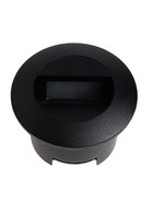 Встраиваемый светильник для лестницы, IP65, 3 Вт, 4000К, 50×50 мм, круглый, чёрный, свечение нейтральное белое - Фото 7