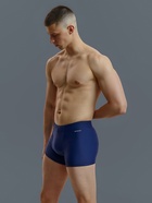 Плавки - шорты спортивные мужские, для плавания, размер 54, тёмно-синие - Фото 2