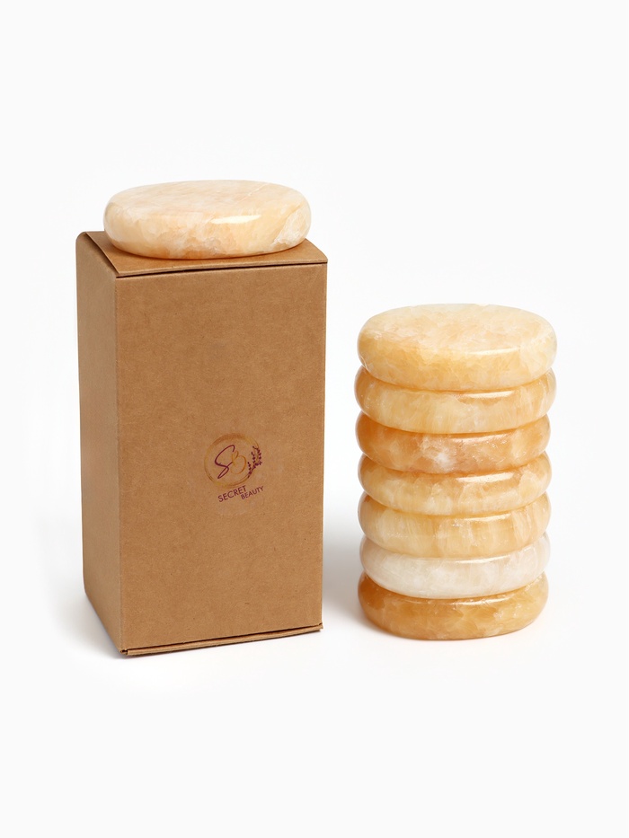 Камни для СПА 6×8 оливковый 8 шт. - Фото 1