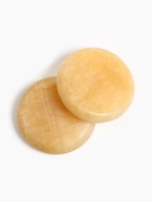 Камни для СПА 8×8 желтоватый мрамор, 8 шт. 10733235