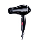 Фен для волос Hoco HP12, 6 режимов, 2 насадки, чёрный - Фото 3