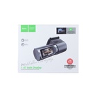 Автомобильный видеорегистратор Hoco DV7, 2K экран и видео, чёрный - фото 51727676