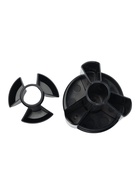 Настольная подставка Mini Desk, пластиковая, вращающаяся, черная - Фото 12