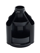 Настольная подставка Mini Desk, пластиковая, вращающаяся, черная - Фото 10