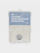 Штора для ванной SAVANNA «Натурель», 200×180 см, полиэстер - Фото 7