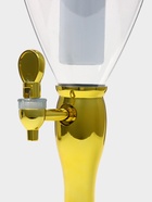 Башня пивная «Вавилон стиль», колба 3 л, ёмкость для льда, подсветка, пластик, золотистый - Фото 5