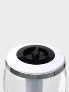 Башня пивная «Вавилон стиль«, колба 3 л, ёмкость для льда, подсветка, пластик, серебристый - Фото 3