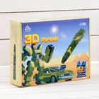 3D ручка Luazon, трафареты и 150 метров пластика комплекте, работа с ABS и PLA, хаки - Фото 14