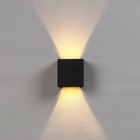 УЦЕНКА Светильник фасадный «Куб», 6 Вт, 3000К, регулирующий луч, IP65, 220 В, пластиковый корпус, чёрный, свечение тёплое белое - Фото 5