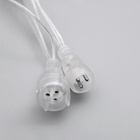 УЦЕНКА Гирлянда «Сеть», 2×1.5 м, IP44, УМС, 192 LED, 220 В, прозрачная нить, свечение белое - Фото 7