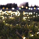 УЦЕНКА Гирлянда «Нить», 20 м, роса, IP20, 200 LED, 12 В, серебристая нить, свечение тёплое белое - Фото 3