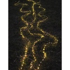 УЦЕНКА Гирлянда «Нить», 20 м, роса, IP20, 200 LED, 12 В, серебристая нить, свечение тёплое белое - Фото 7