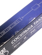 УЦЕНКА Гирлянда «Сосулька», тающая, 0.3 м, IP44, 18 LED, 220 В, переливы, прозрачная нить, свечение белое - Фото 11