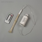 УЦЕНКА Светодиодная фигура «Салют», 20 см, роса, батарейки ААх4 (не в комплекте), 8 режимов, свечение синее и белое - Фото 3