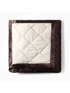 Покрывало «Этель» 260×240±5 см, велюр, коричневое - Фото 3