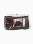 Покрывало «Этель» 260×240±5 см, велюр, коричневое - Фото 6