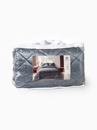 Покрывало «Этель» 220×240±5 см, велюр, серо-голубое - Фото 6