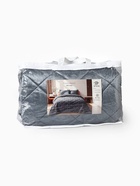 Покрывало «Этель» 260×240±5 см, велюр, серо-голубое - Фото 5