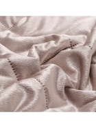 Покрывало «Этель» 260×240±5 см, велюр, светло-серое - Фото 5