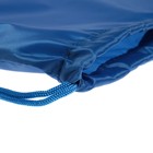 Мешок для обуви 420 х 340 мм, Calligrata "Стандарт", (мягкий полиэстер, плотность 210 D), синий - Фото 11